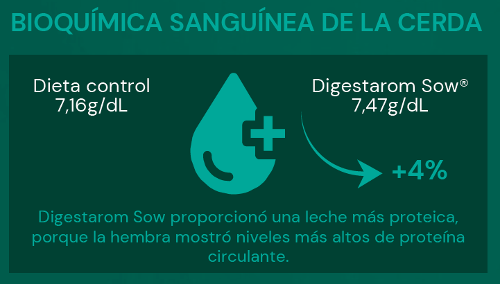 49 Matrizes em dieta controle e 44 Matrizes em dieta controle + suplementação com 150g/ton Digestarom Sow®