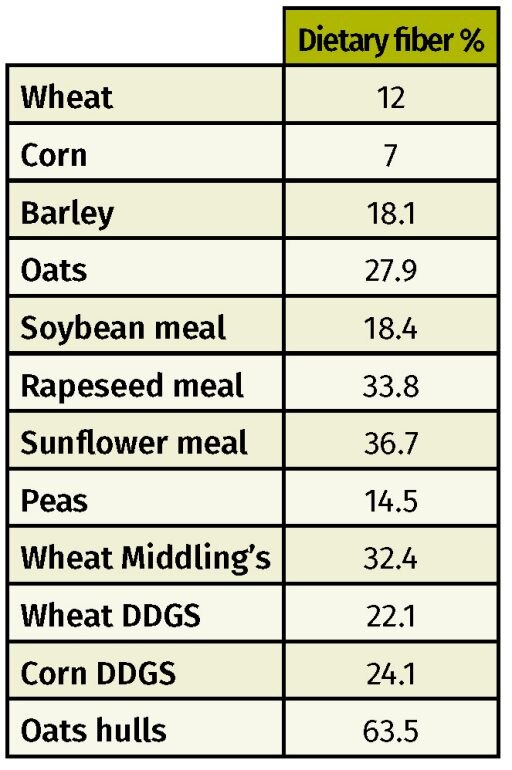Managing fiber better in feed formulation – essential for 