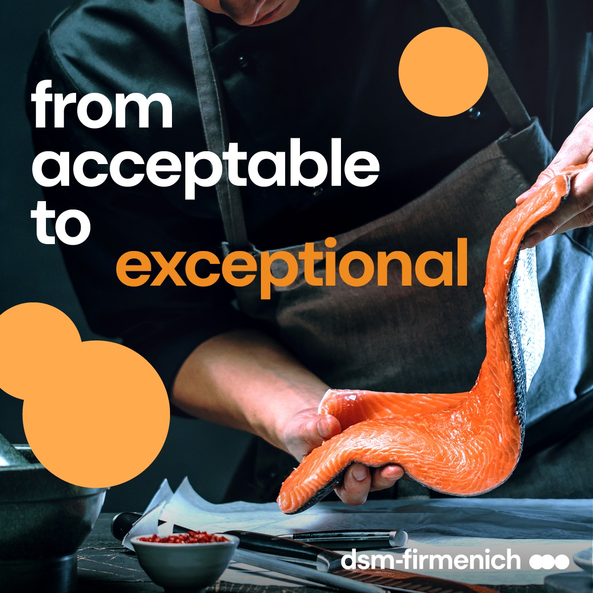 From acceptable to exceptional