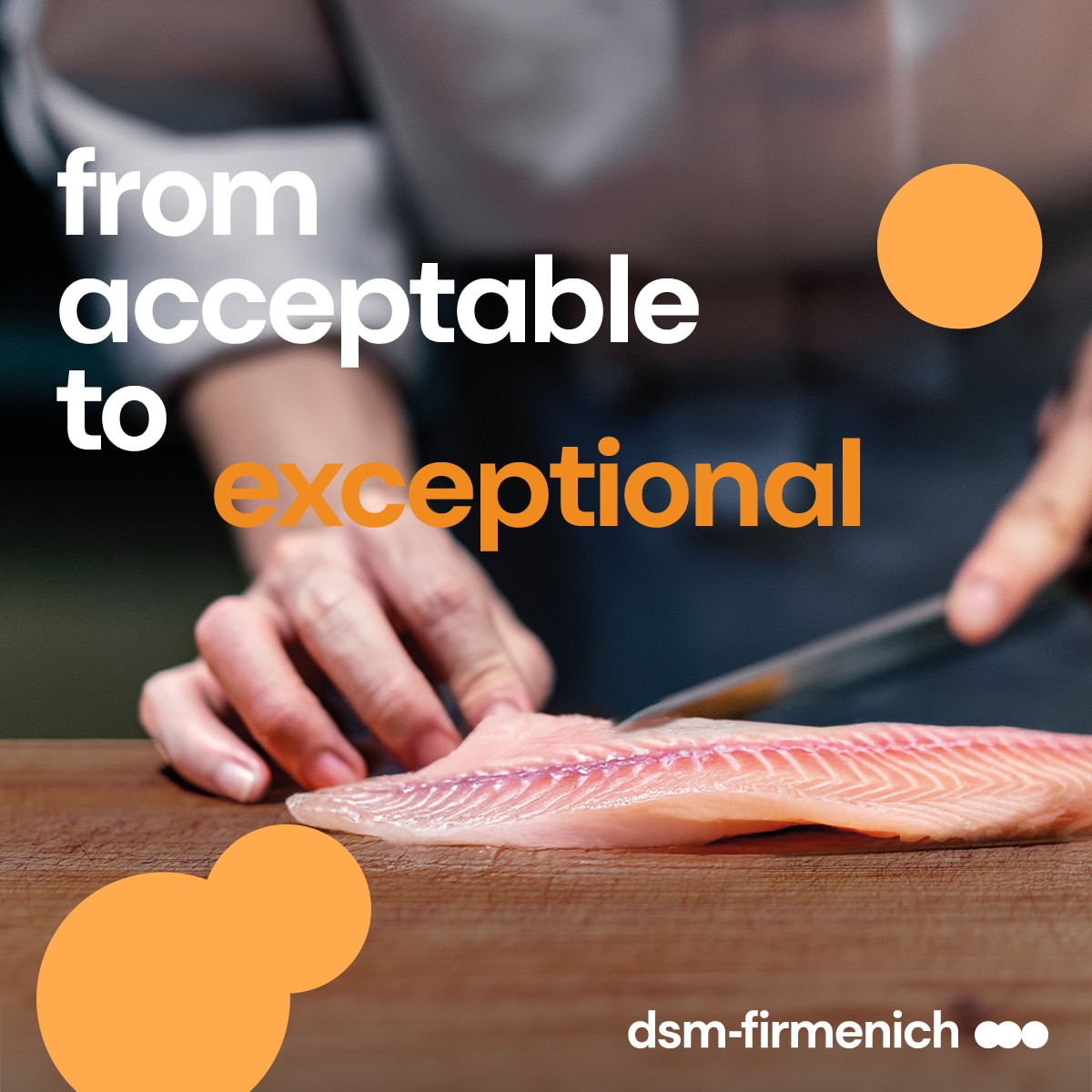 From acceptable to exceptional