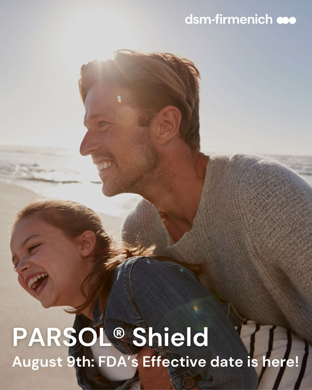 August 9th FDA Effective Date Reached: PARSOL® Shield Now Available for U.S. Sunscreen Formulations 