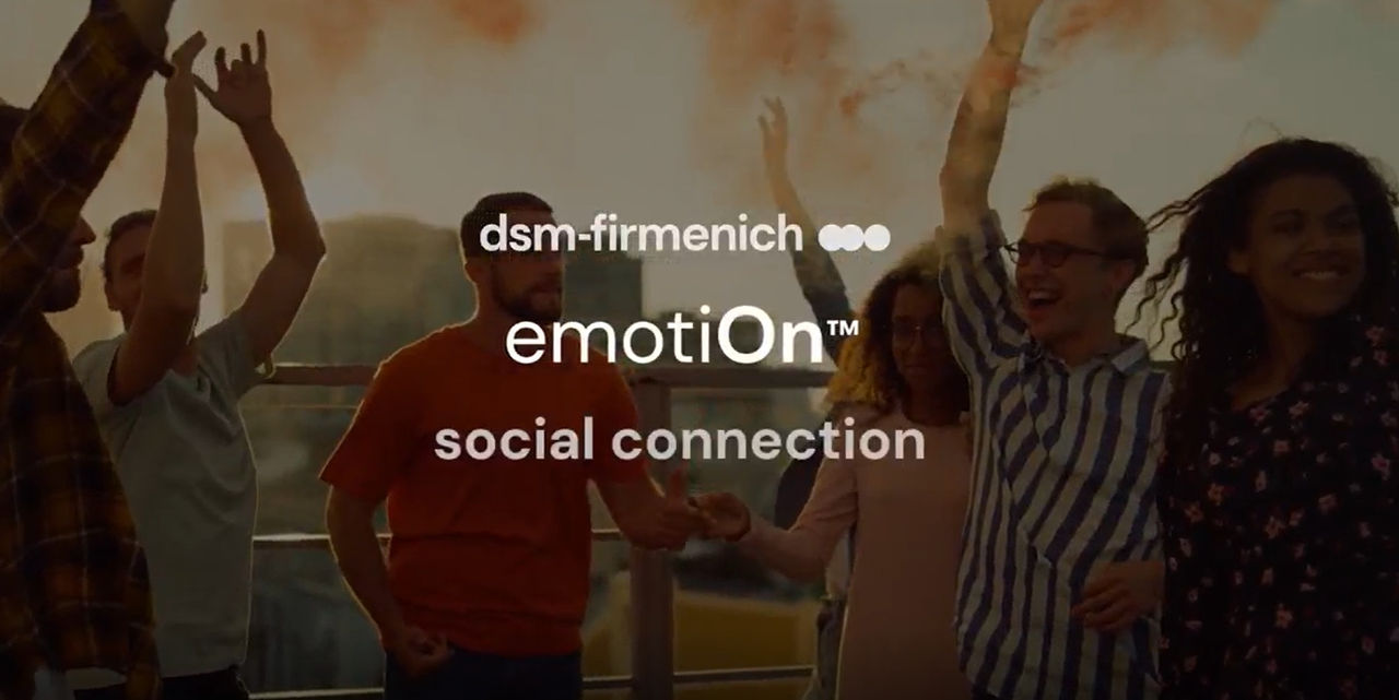dsm-firmenich unveils emotiOn™ social connection