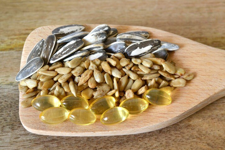 Ingestão de vitamina E para um coração saudável 