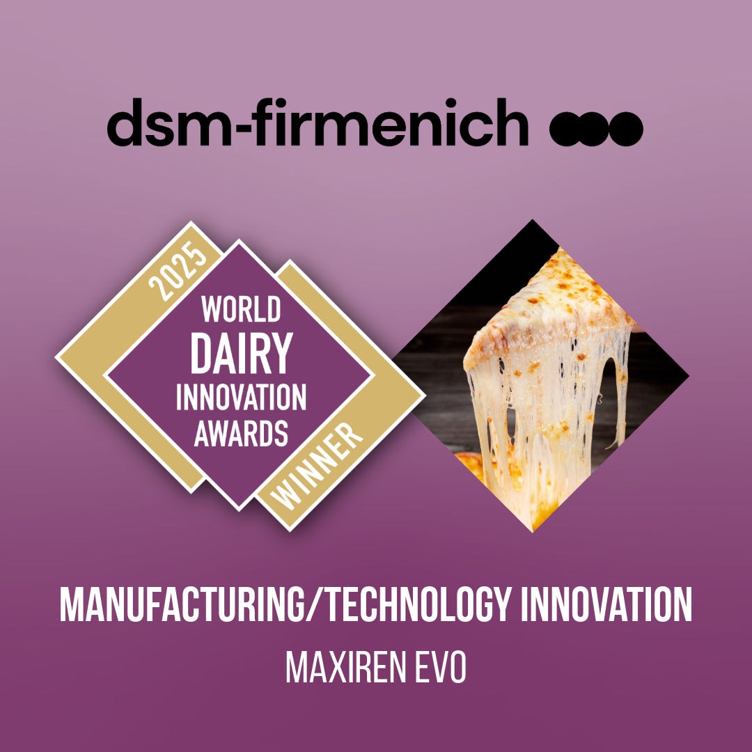 Maxiren®EVO ganha o prêmio World Dairy Innovation Award de melhor inovação em fabricação/tecnologia