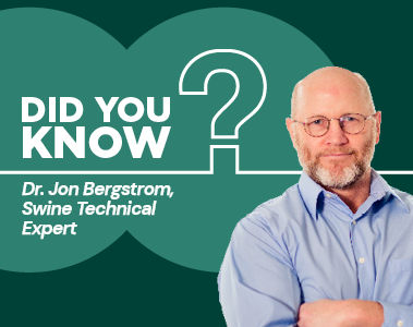 DID YOU KNOW? There are more than 90 pathogens that can affect your swine feed.