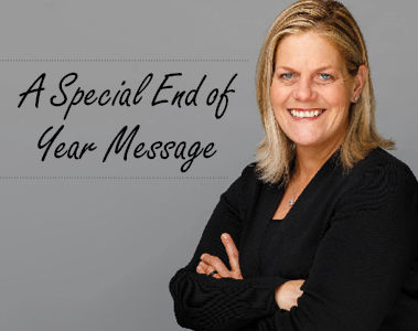 End of Year Message from Kristin Bonham to our Customers