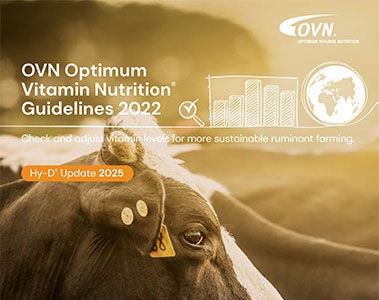 dsm-firmenich OVN Optimum Vitamin Nutrition® Guidelines 2022 Ruminants PDF