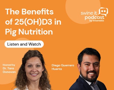 Swine It Podcast: Diego Guerrero Huerta - The Benefits of 25(OH)D3 in Pig Nutrition