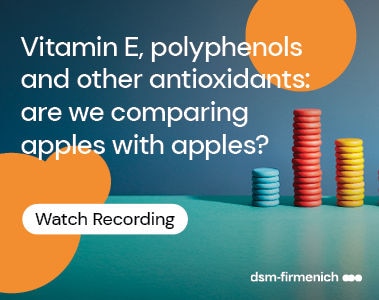 Webinar: Vitamin E, polyphenols and other antioxidants: are we comparing apples with apples?