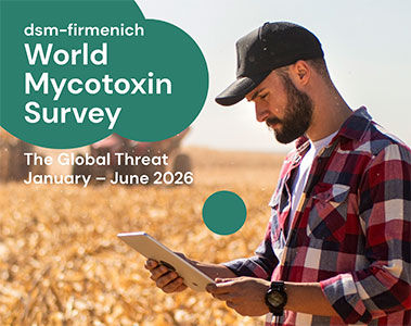 Download the dsm-firmenich World Mycotoxin Survey January to June 2026