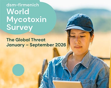 Download the dsm-firmenich World Mycotoxin Survey January to September 2026