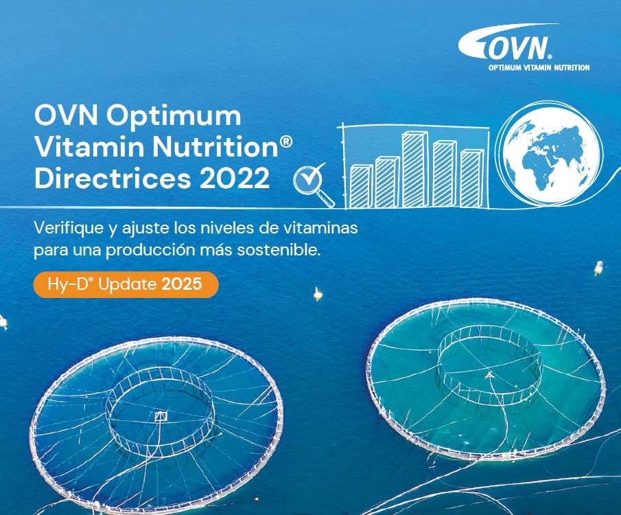 Nutrición Vitamínica Óptima (OVN™) - Guía 2022 para Acuacultura