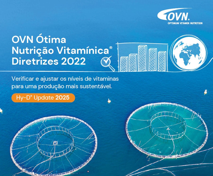Nutrição Vitamínica Ótima (OVN™) Diretrizes 2022 para Aquicultura