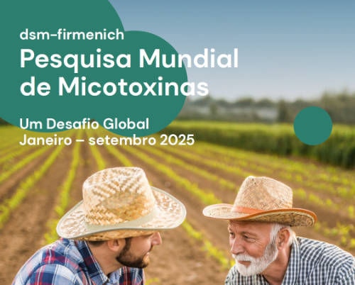 Baixe a Pesquisa Mundial de Micotoxinas dsm-firmenich: Janeiro - Setembro 2025