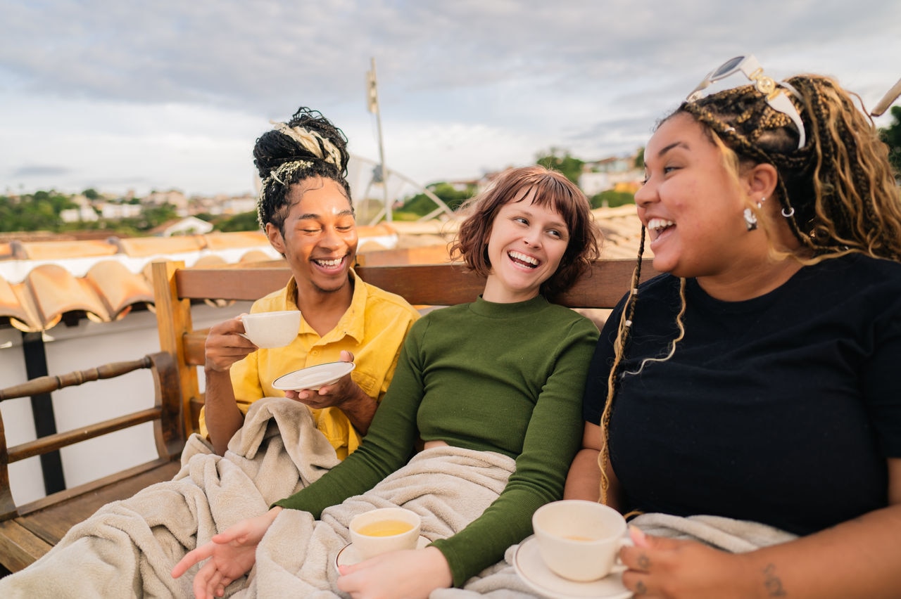 Connections With Friends And Food