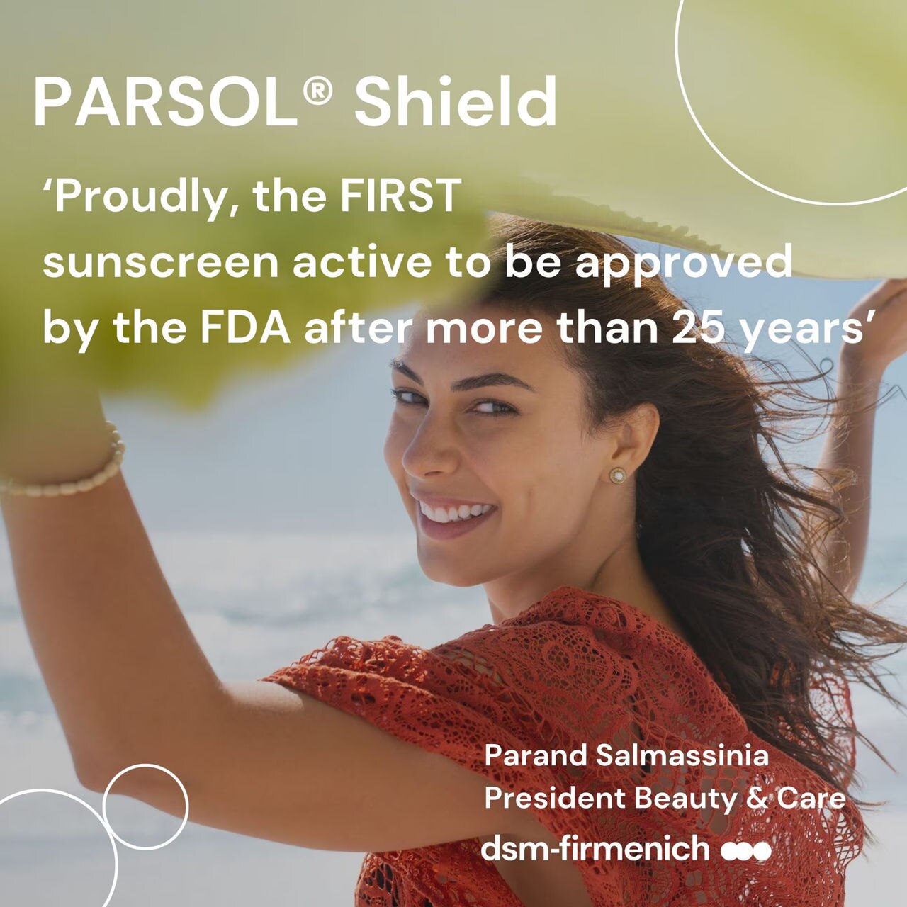 U.S. approval for PARSOL® Shield