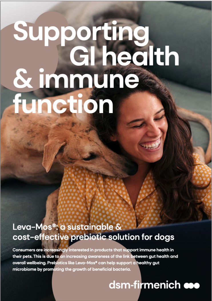 dog nuzzling woman's neck