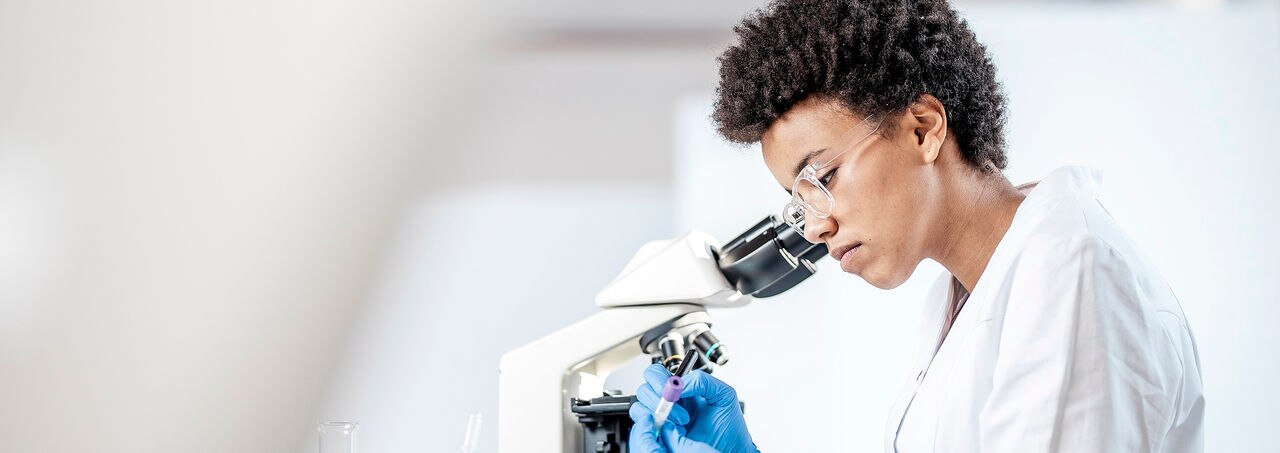 Young Scientist Working in The Laboratory