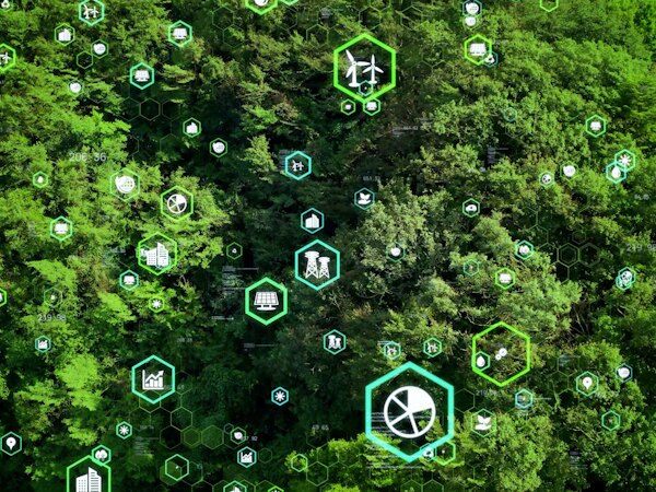 Environmental technology concept. Sustainable development goals. SDGs.