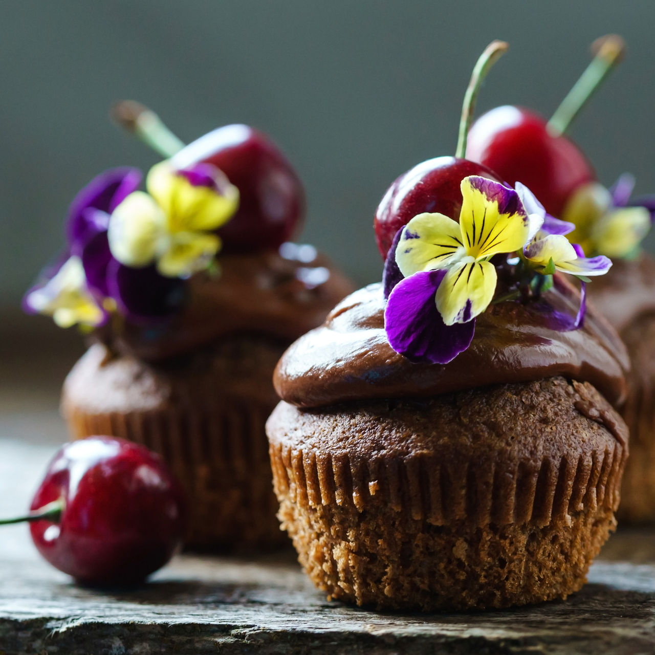 Botanical Confectionary Cupcake
