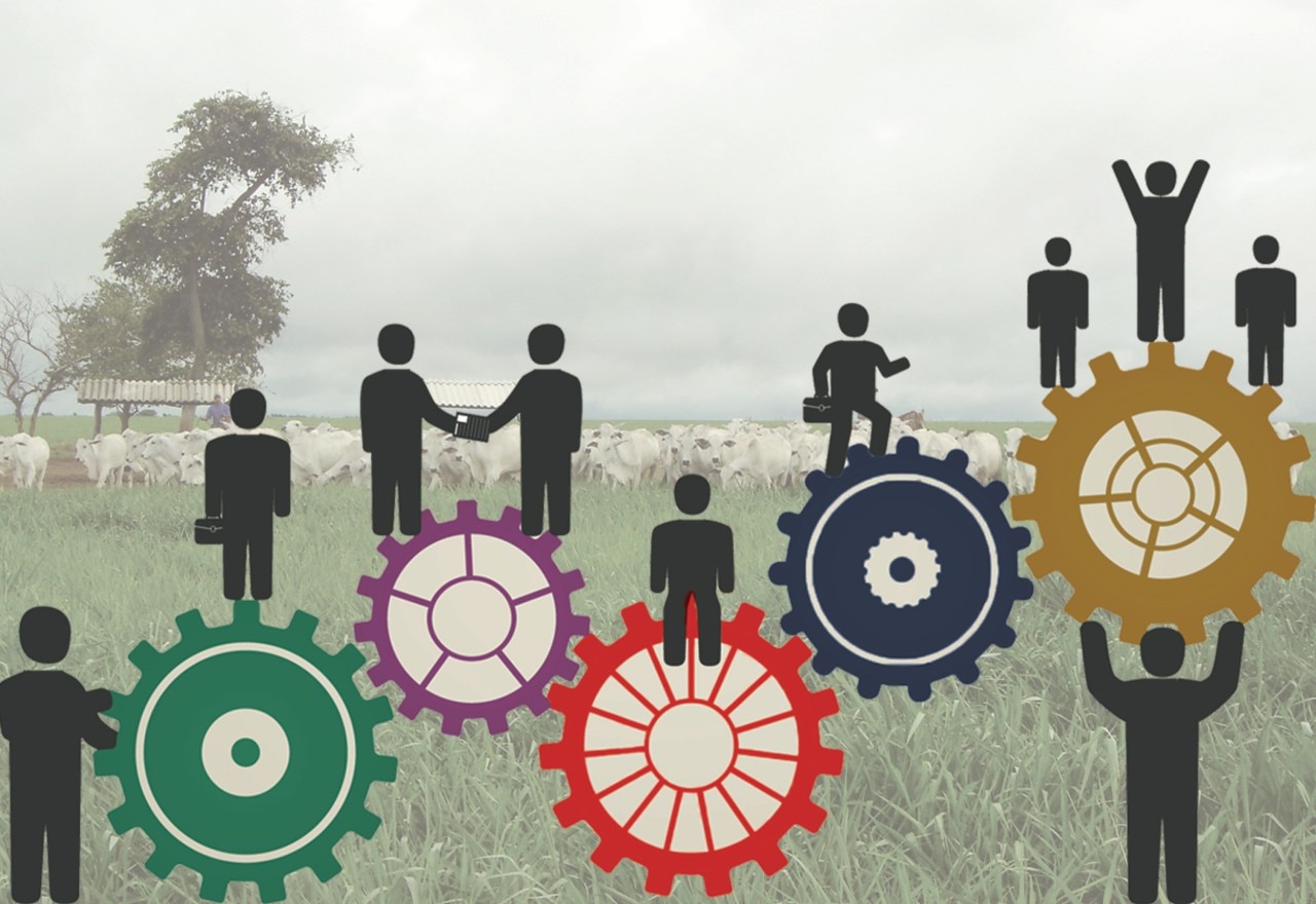 workforce, team working, business people in motion, motivation for success.